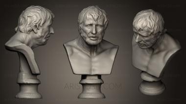 Busts and heads antique and historical (BUSTA_0500) 3D model for CNC machine